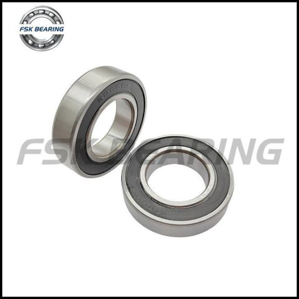 6006RS 30x55x13mm Deep Groove Ball Motor Bearing High Speed Low Noise Bearing Pre Greased & Sealed