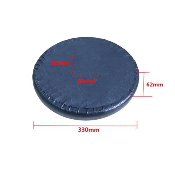 Круглость 330 мм Диаметр 70 мм Толщина Чёрный ПУ Стул Подушка для барных стульев