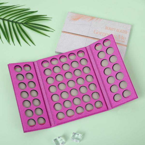 Косметическая упаковочная коробка для макияжа Пустая коробка для палитры оттенков глаз