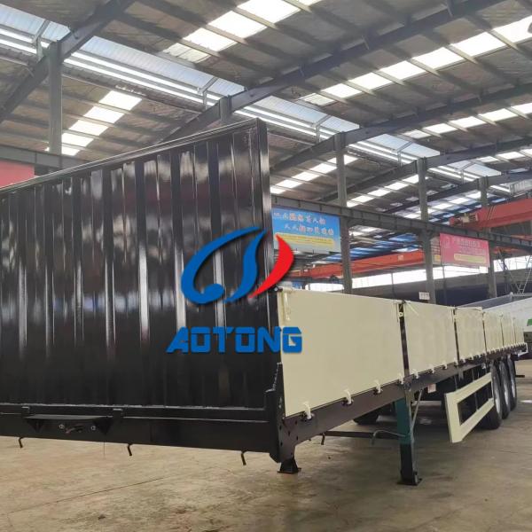 Semi-remorque de transport de marchandises à grande capacité de charge utile