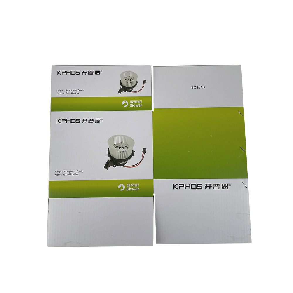 New Original Recyclable Corrugated Automotive Parts Packaging Boxes Custom Logo Embossed and Matt Laminated Folder Type
