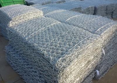 Cerca tecida sextavada da cesta de Gabion do zinco pesado