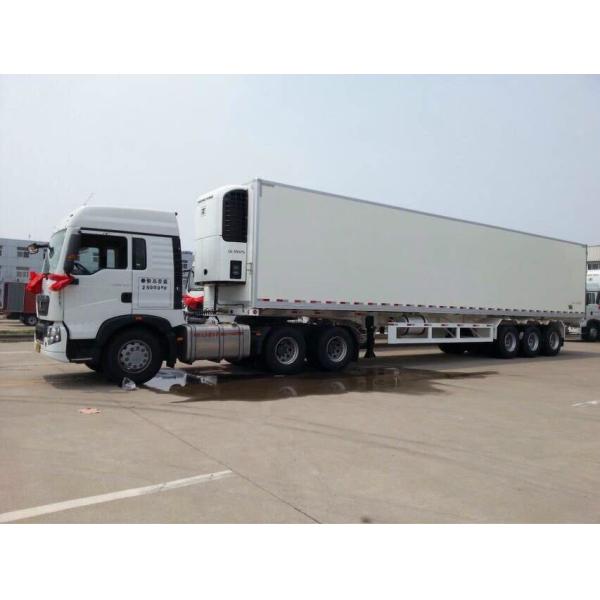 45 feet 3 Axles Fish Carrier Refrigerated Refrigerator Food Van Freezer Semi Trailer