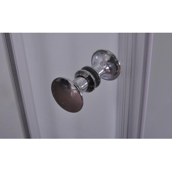 Водоустойчивой покрашенные белизной кабины ливня профилей стеклянные, стеклянные наборы стойла ливня