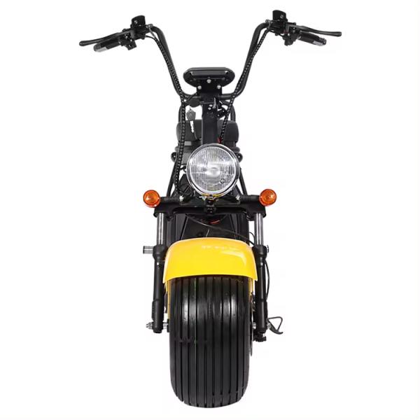 Electric Fat Tire Citycoco Scooter 1500w Motorcycle Chopper with Max Speed 41-50km/h
