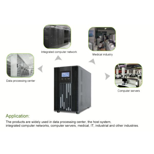 1.6KW высокочастотная онлайн подпорка долгого времени UPS 2KVA поднимает для компьютера