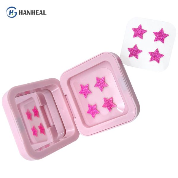 OEM Colorful Portable On The Go Acne Patches Built In Mirror Blemish Treatment