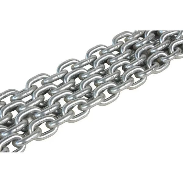 Cadeia de aço de liga de alta resistência de 6-22 mm fabricada com carga de teste de 48kN 20Mn2
