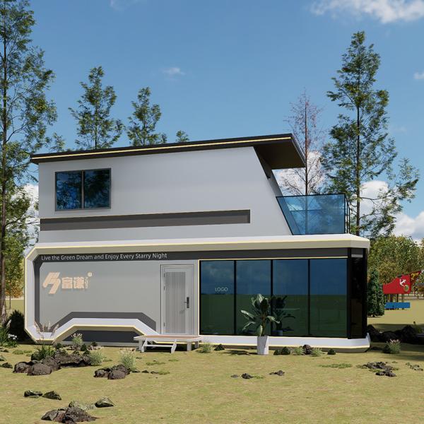 Luxury Mobile Tiny House Prefabricated Container Mini Smart Capsule House Villa
