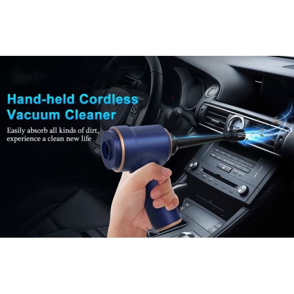 Small Vacuum Cleaner For Car 9000Pa Cordless Car Vacuum Cleaner