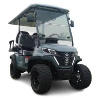 Off road Electric Golf Cart 4-seater limo buggy equipped for caddy 3.5kw battery