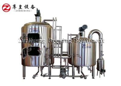 Bens de Mini Size Craft Beer Equipment sistema da fabricação de cerveja de 3 tambores com tanques de fermentação