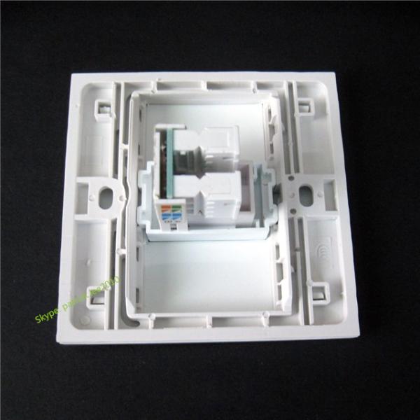 Nice Design White RJ45 Socket Wall Panel Connector Factory Original Cheap Price