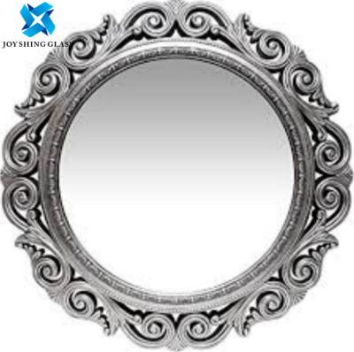 OEM Living Room Decoration Mirror , Silver Gold Wall Mirror 1.1mm - 8mm