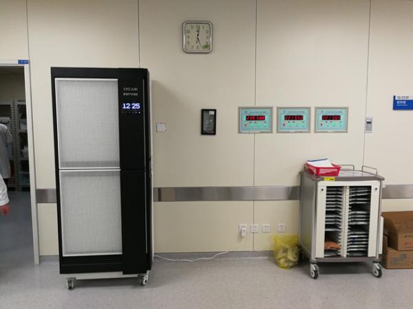 Sterilization Mite Antigen portable air filter , 5000 m3/H Particle Air Purifier