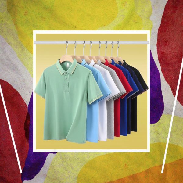 Men's Casual Short-Sleeved for Polo Shirts New Design Classic Fashionable Knitted Style Custom Logo Oversized for Business Use