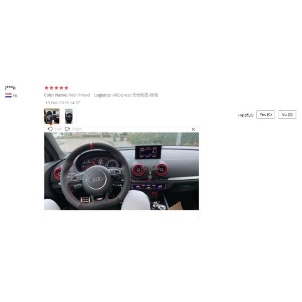 Hand Sew Wrap Diy Kits for Audi A1 A2 A3 A4 A5 A6 A7 S3 S4 S5 RS4 TT Q3 Q5 Q7 TTRS RS5