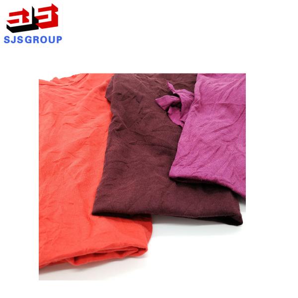 Dark color rags 100% cotton Used Cloth Scraps marine use recycled cotton rags workshop cleaning rags cotton