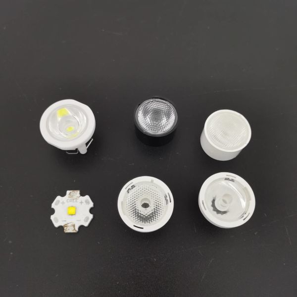10-70 Degree Beam Angle Adjustable Optical PMMA LED Lens for Compact Lighting Applications