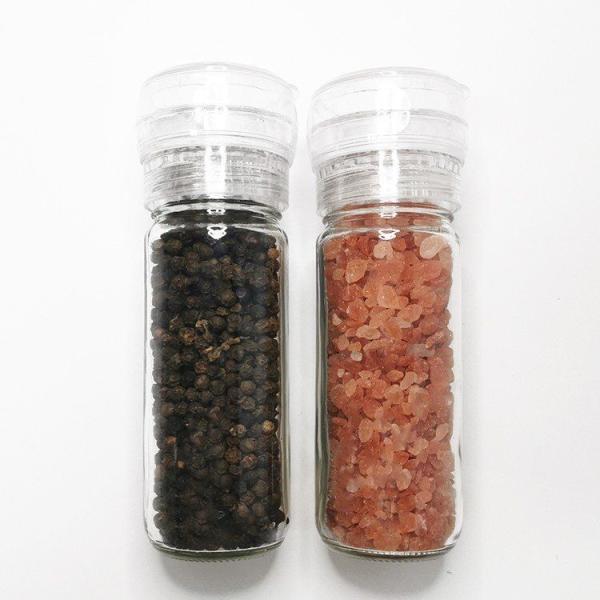 PC Cap 147g 135mm 100ml Plastic Salt Grinder For Spice