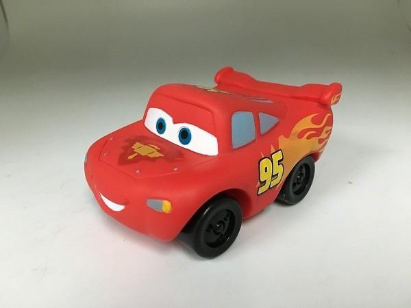 BPA free Vinyl Pullback Racer Cars toy, PVC Cars pull-back vehicle toy