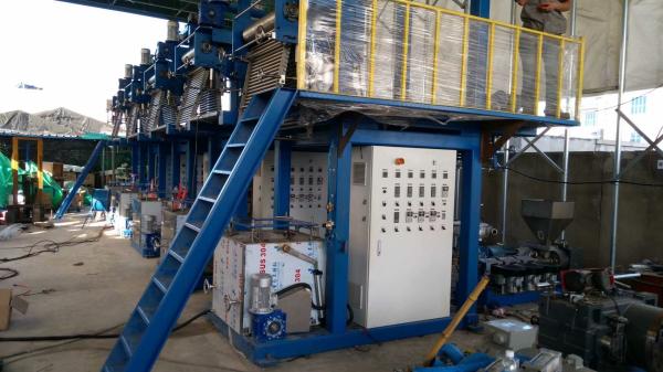 PVC heat shrinkable pillar blown film machine--SJ55-Sm900