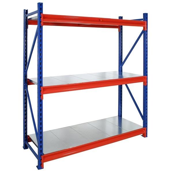 Adjustable Long Span Garage Shelving Medium Duty Color Customized