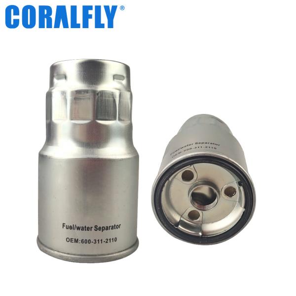 Разделитель воды KOMATSU топлива OEM 6003112110