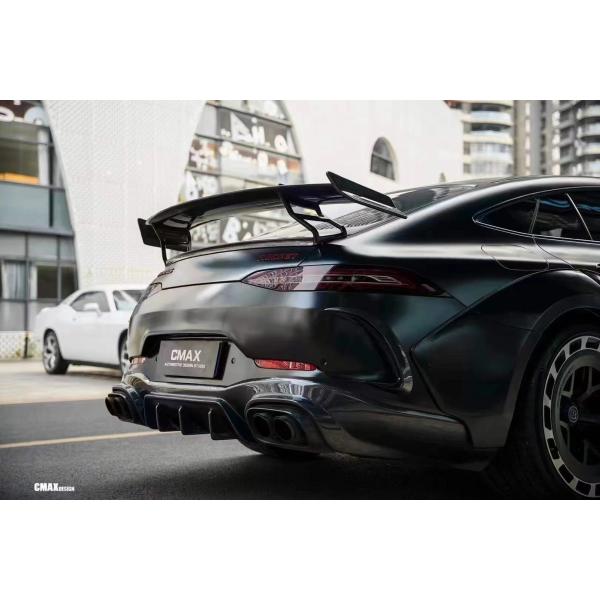 For Mercedes-Benz AMG GT50 GT63 Carbon Fiber Spoiler AMG GT50 GT63 Upgraded RT900-style Carbon Fiber Spoiler Wing