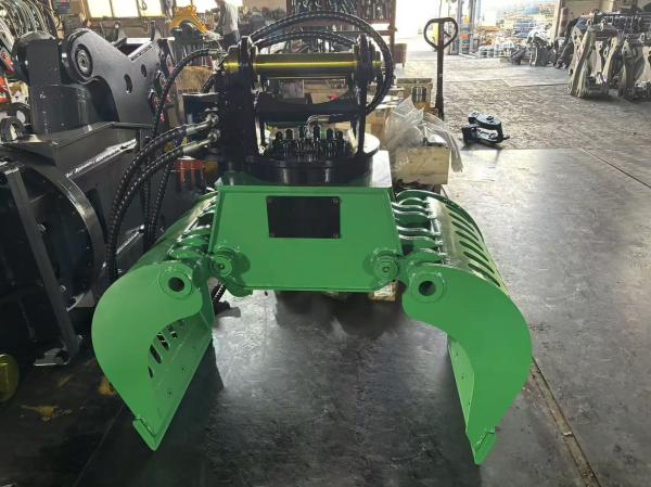 XCMG Trackhoe Excavator Shear Hydraulic Rotating Grapple For Demolition
