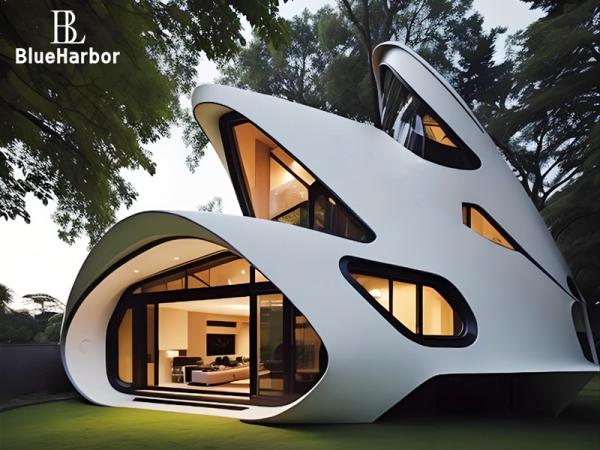 Modern Commercial Office Modular House Prefabricated Steel Buildings