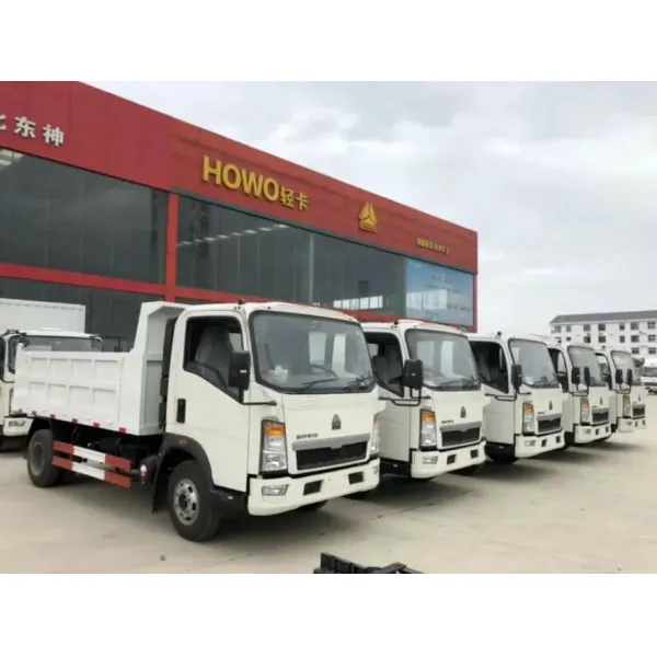 Tipper Hydraulic Dump Truck 4X2 150HP-250HP Horsepower For Tipper Lorry