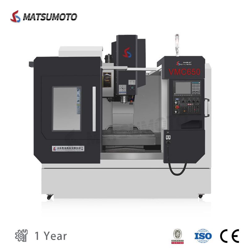 VMC650 3 Axis CNC Vertical Machining Center Linear Guide CNC Milling Machine