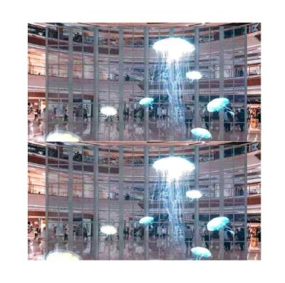 P3.9 - Processador de parede de vídeo interior com ecrã LED transparente de 7,8 mm