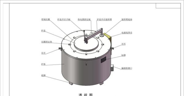 Fixed electromagnetic melting crucible furnace,