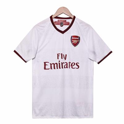 Polyester Away Football Club Jerseys for Arsenal Retro 2007-2008 Season