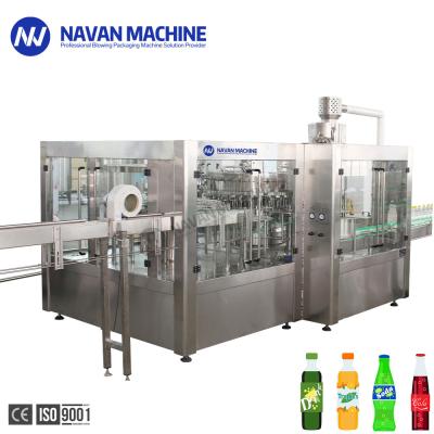 Automatic 8000BPH Small Plastic Bottled Carbonated Soft Drink Filling Machine