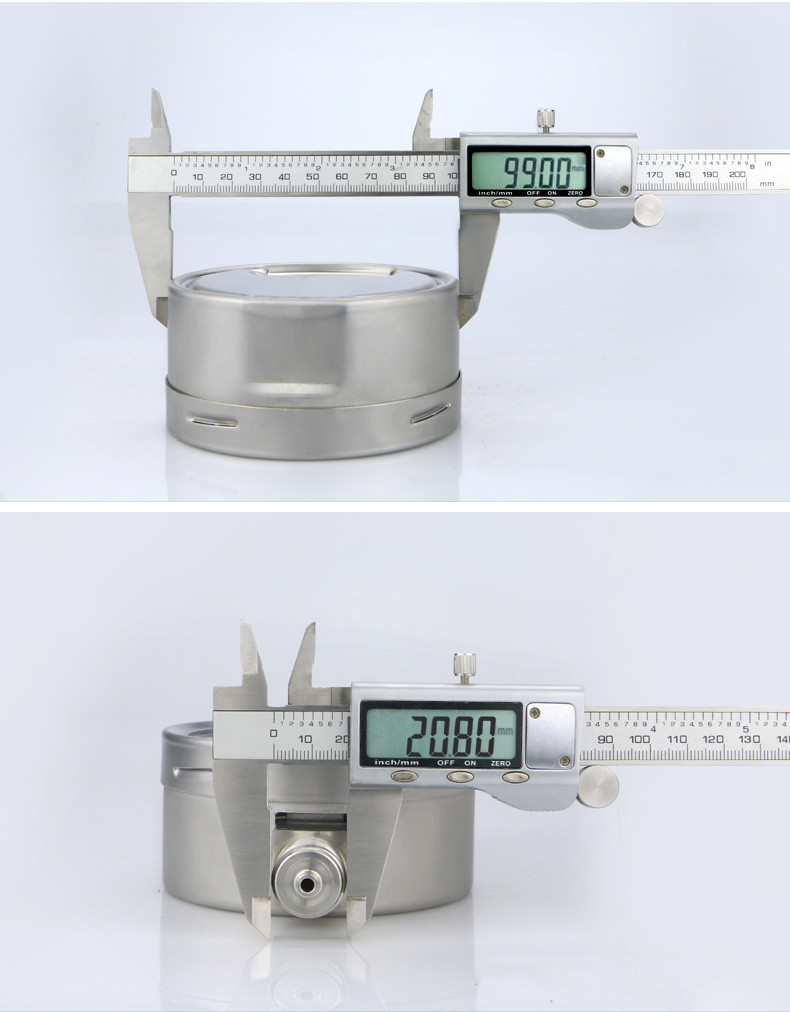YE100BF Customized Full Stainless Case M20*1.5 Thread Manometer for Air Pressure Gauge