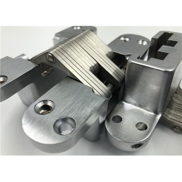 180° Wooden Door Heavy Duty Invisible Hinge With Stainless Steel Arms