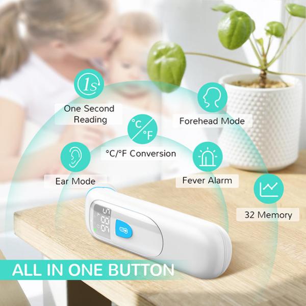 High Brightness Handheld Human Body Infrared Thermometer