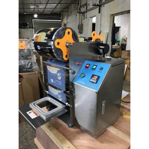 Stainless steel large commercial Box Sealer 2 Cups Sealing Machine Tape Fully Automatic Box Strapping Machine
