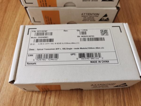 Huawei OSX040N01 SFP+ 10G Émetteur-récepteur LC en mode unique 40km