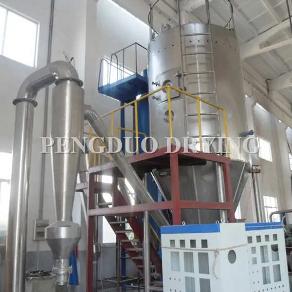 LPG Industrial Spray Dryer High Speed Vacuum Centrifugal 25Kg/H For Milk Powder