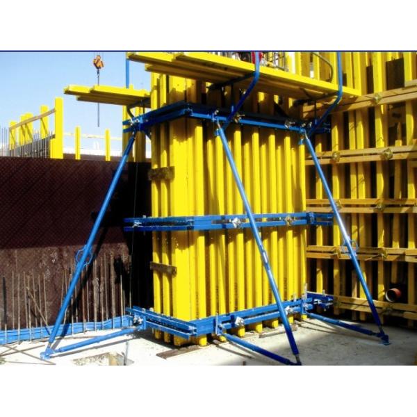 Encofrado concreto para el rectángulo, columna concreta cuadrada, 800 × 800m m