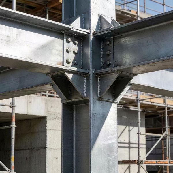 High Strength Steel Structure Building Support System Multi Functional Reusable