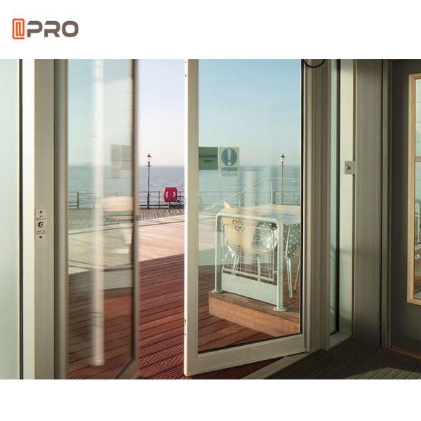 Heat Insulation Aluminium Hinged Doors Outward Casement Double Action Swinging Door
