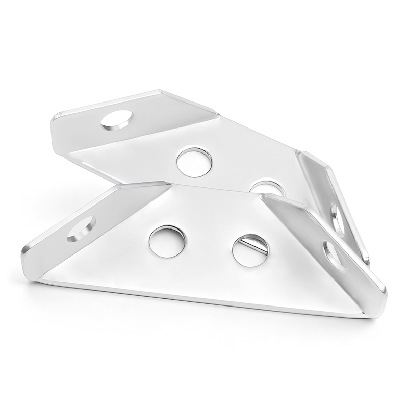 Thickened Stainless Steel Angle Bracket 90° Triangle Fastener Multi-purpose Support Connector Modern Furniture Hardware