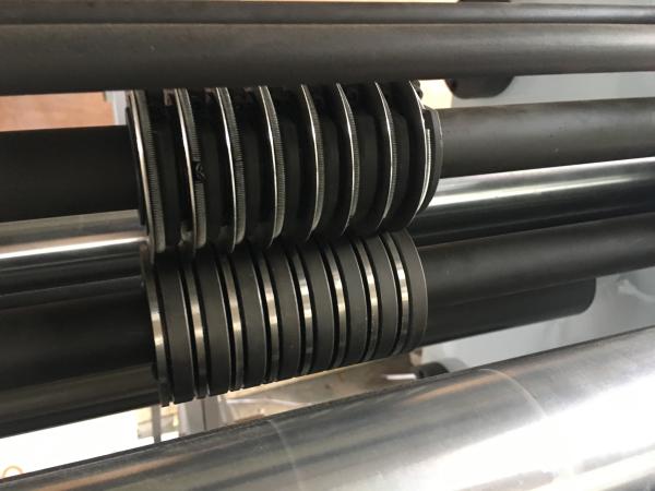 Ruiting Paper Slitting Rewinding Machine , Plastic Film Slitting Machine 1000mm
