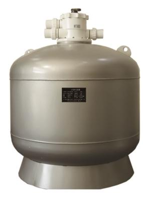 Stainless Steel Water Purification Tank , Silver Top Out Quartz Pool Sand Tank