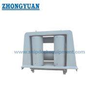 JIS F 2026 Type A Four Tube Roller Universal Fairleads With Horizontal Rollers Ship Mooring Equipment